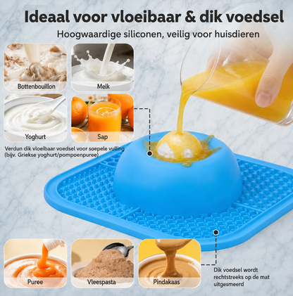Pawse Relax Lick Mat - Anti-verstikking hondenlikmat voor kalme honden