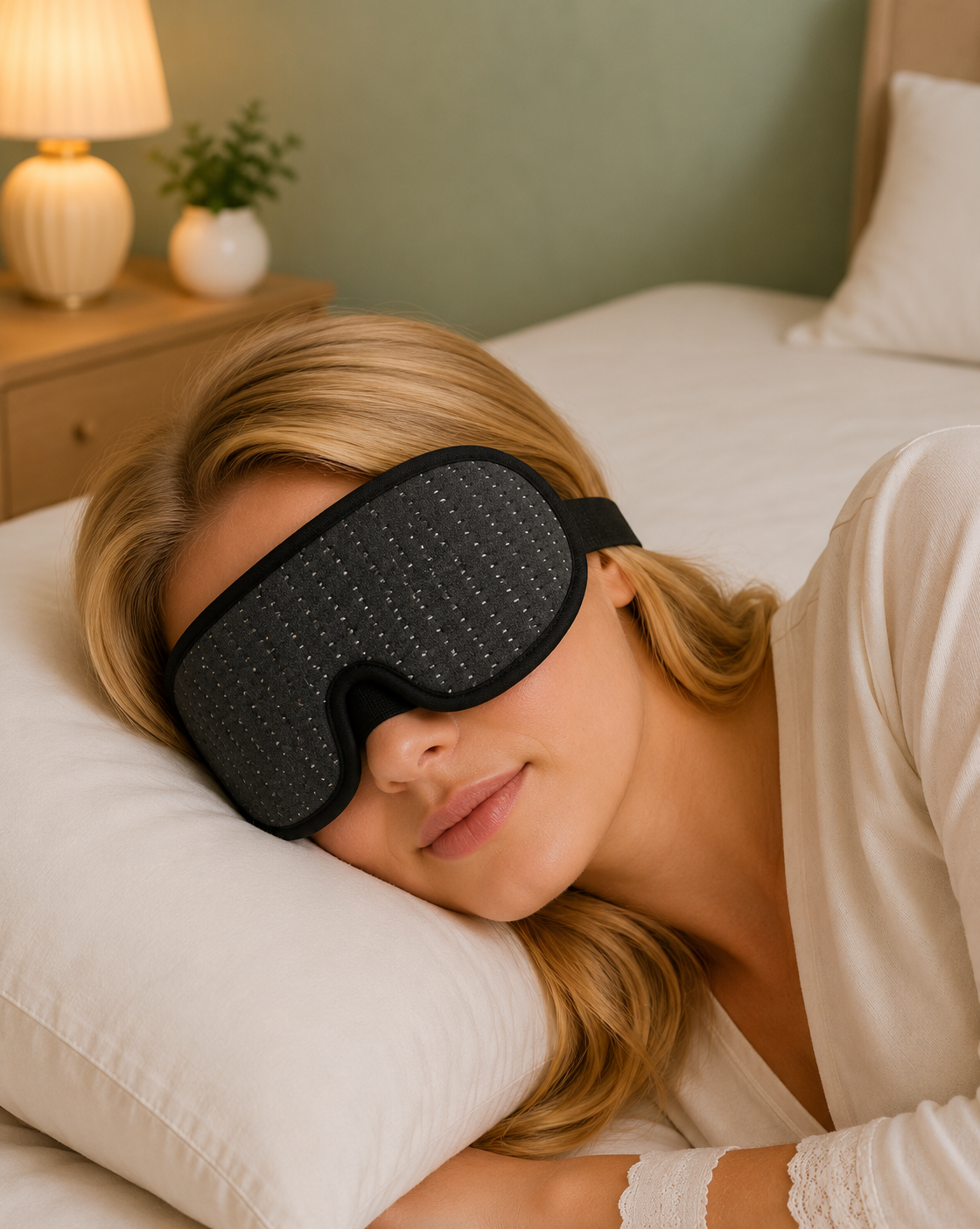 Silk Sleep Mask 3D - Premium slaapmasker met 100% lichtblokkering
